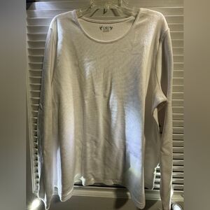 Cato plus Size 22/24 white long sleeve tshirt